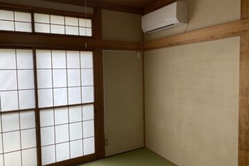 東京都世田谷区和室壁リフォーム！じゅらく壁をハイブリット珪藻土へ